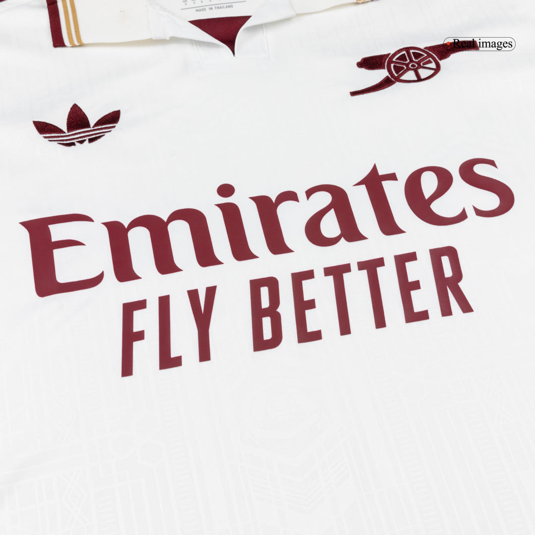 Arsenal Third Soccer Jersey Kit(Jersey+Shorts+Socks) 25/26 White