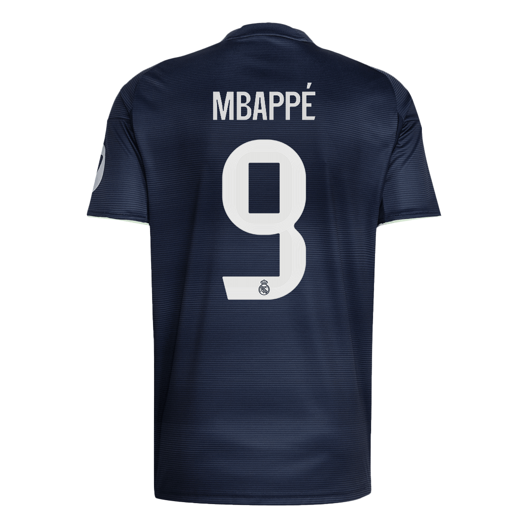 MBAPPÉ #9 Real Madrid Away Soccer Jersey 2025/26 Navy