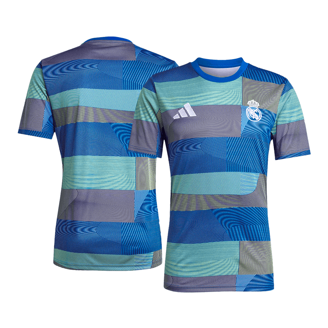 Real Madrid Pre-Match Soccer Jersey 25/26 Blue