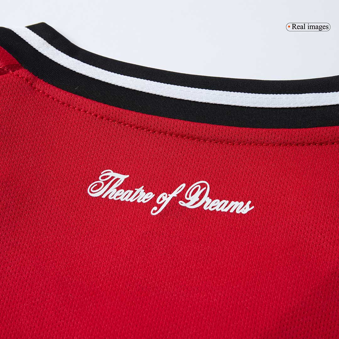 Manchester United Home Long Sleeve Soccer Jersey 2025/26 Red