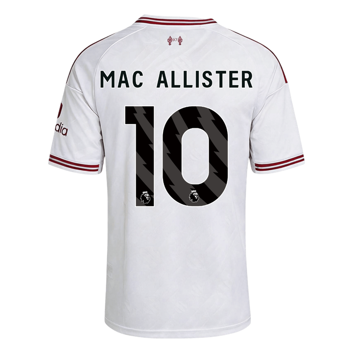 MAC ALLISTER #10 Liverpool Away Soccer Jersey 2026/27 White