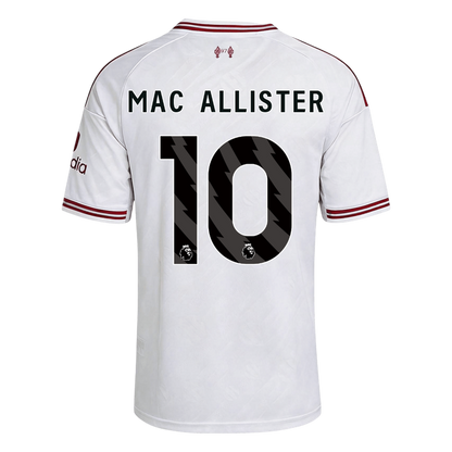 MAC ALLISTER #10 Liverpool Away Soccer Jersey 2026/27 White