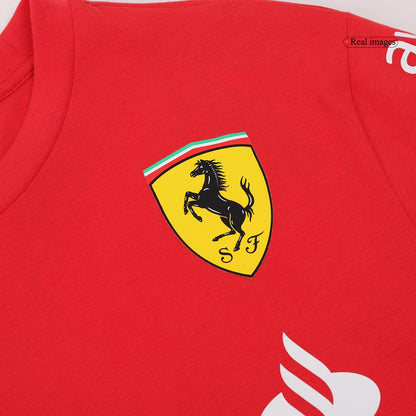 Ferrari F1 Racing Team Charles Leclerc #16 T-Shirt 2024 Football Kit UK