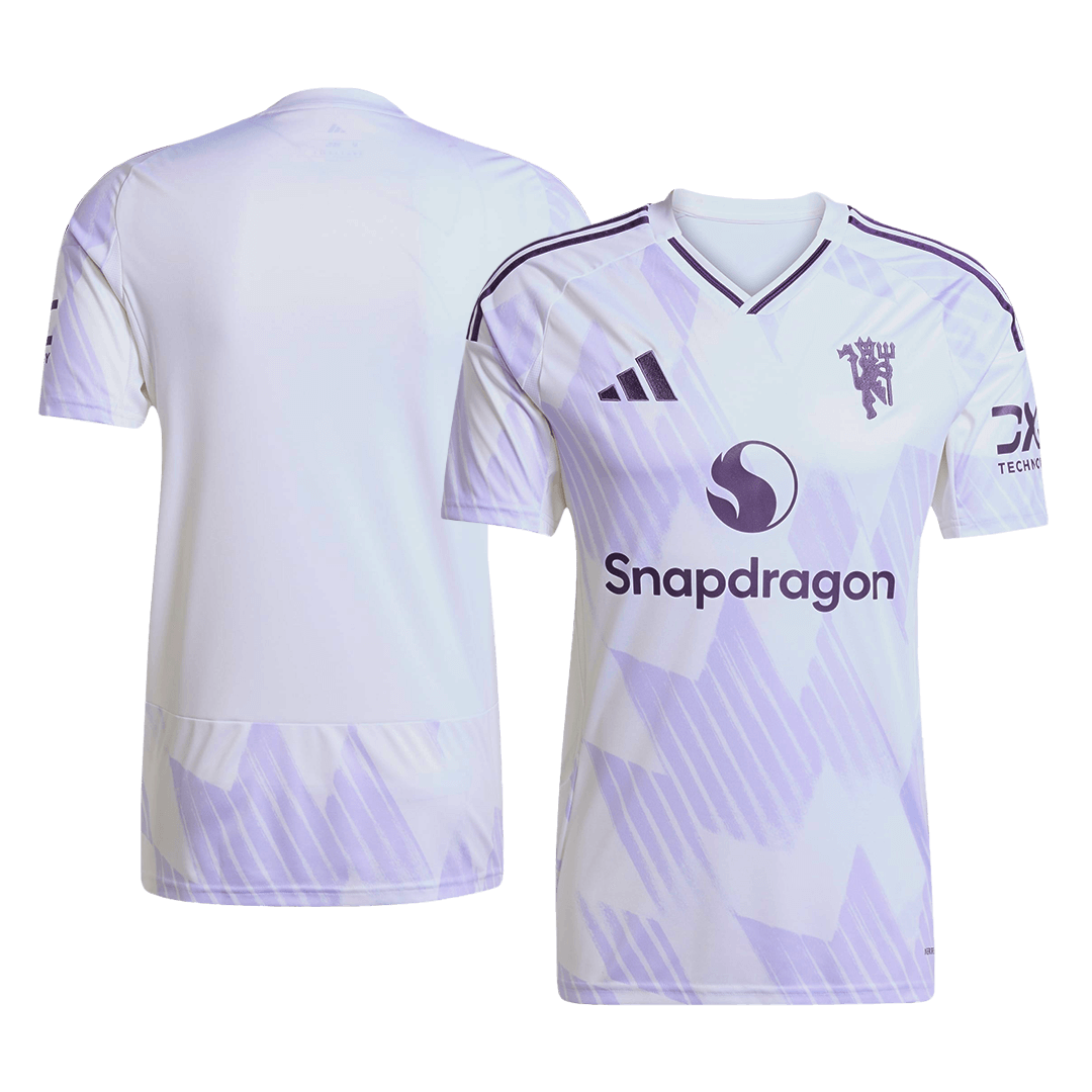 Manchester United Away Soccer Jersey 2025/26 White