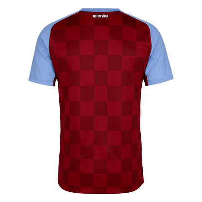 Men Retro Fan Version 2011/12 Aston Villa Home Soccer Jersey Red