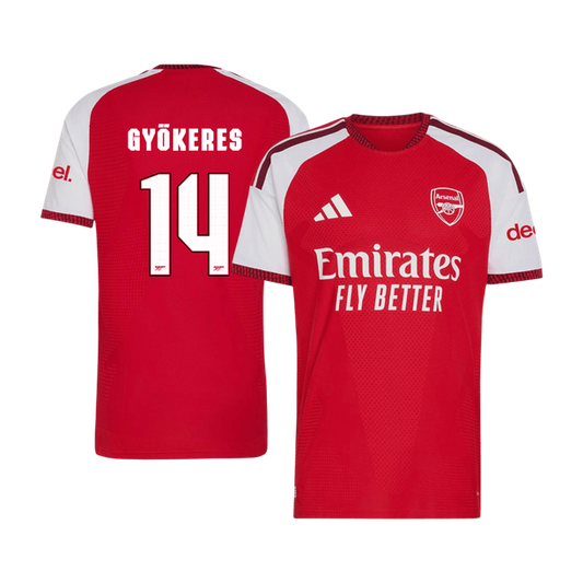Player Version GYÖKERES #14 Arsenal Home Football Jersey 2026/27