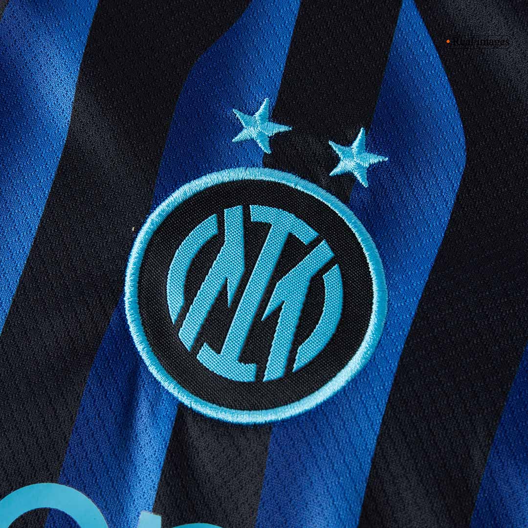 Kid's Inter Milan Home Soccer Jersey Kit(Jersey+Shorts+Socks) 2025/26