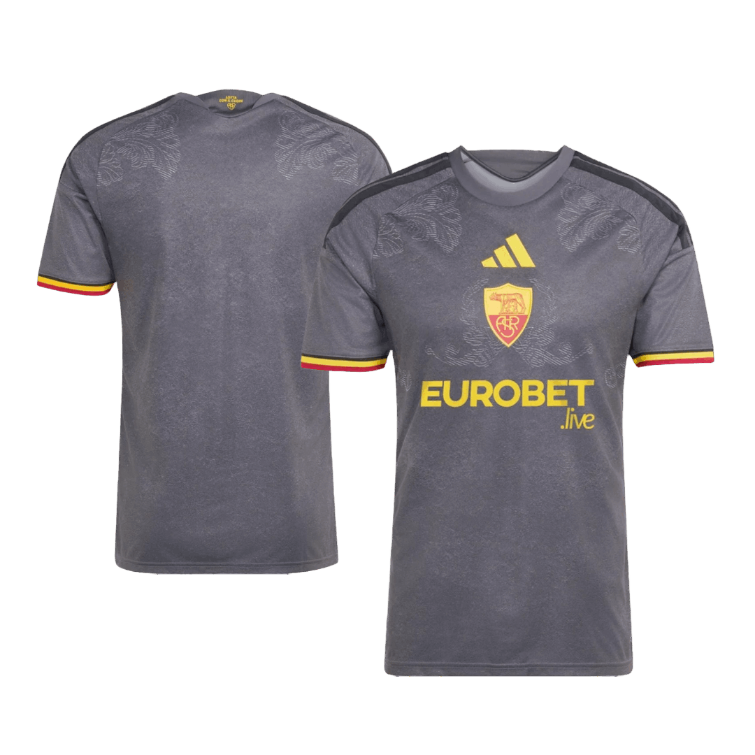 Roma Third Soccer Jersey 2026/27 Gray