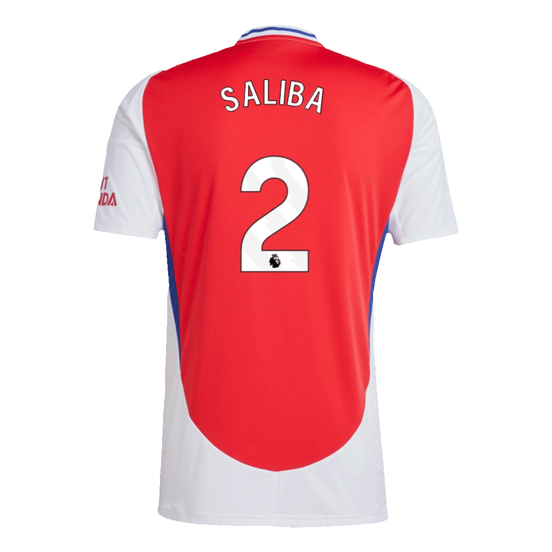 SALIBA #2 Arsenal Home football shirt 2024/25