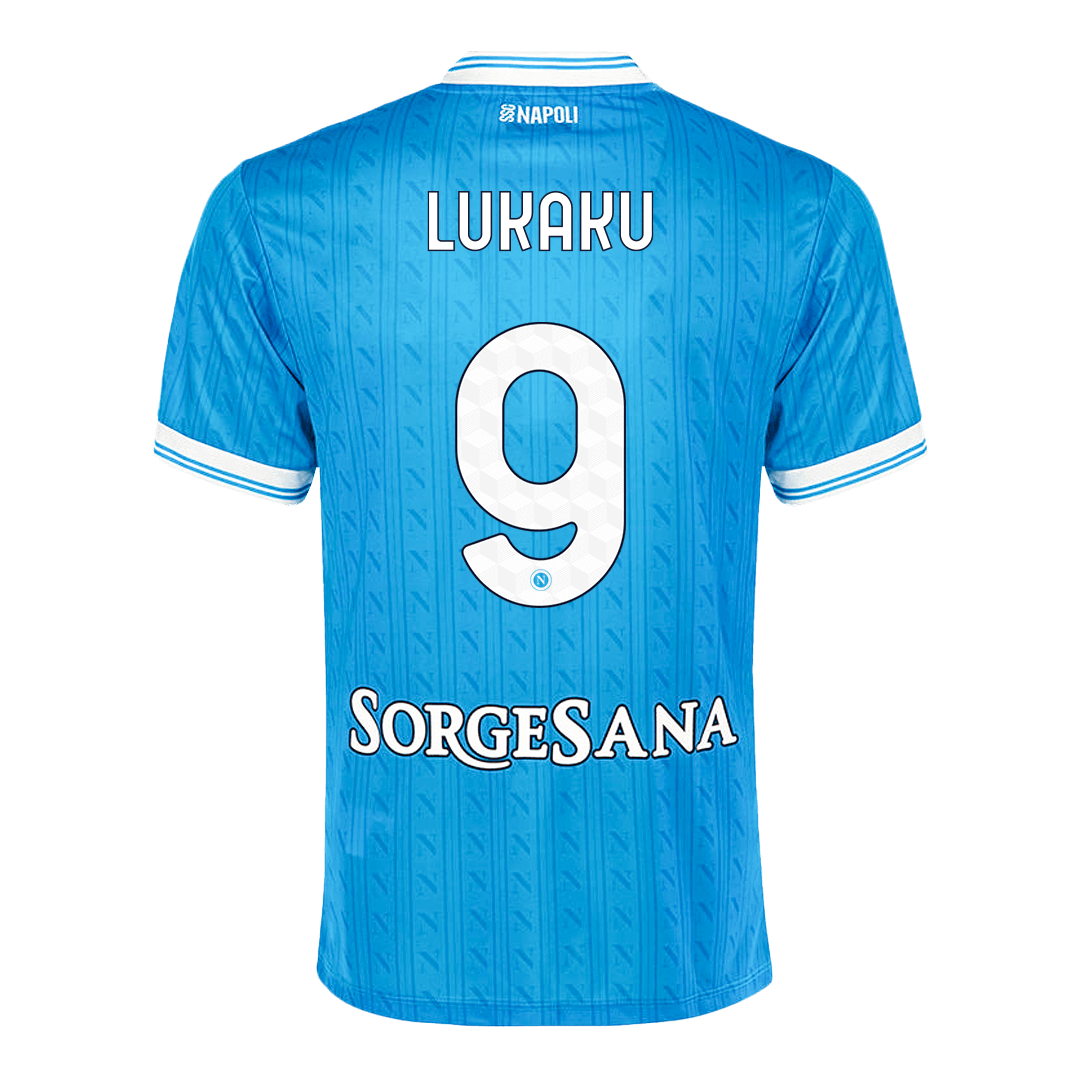 LUKAKU #9 Napoli Home Soccer Jersey 2025/26 Blue