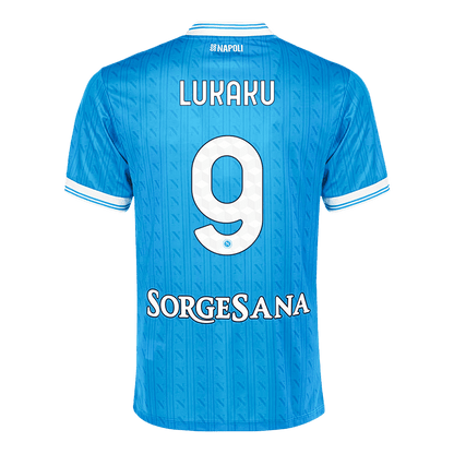 LUKAKU #9 Napoli Home Soccer Jersey 2025/26 Blue
