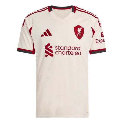 Liverpool Away Soccer Jersey 25/26 White