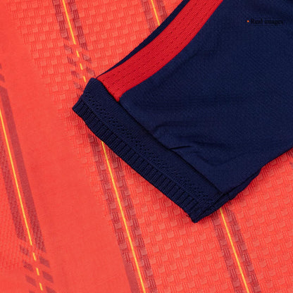 Authentic Spain Home Long Sleeve Soccer Jersey 2026