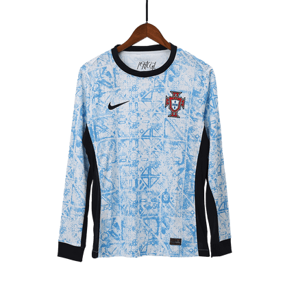 Authentic Portugal Away Long Sleeve Soccer Jersey Euro 2024