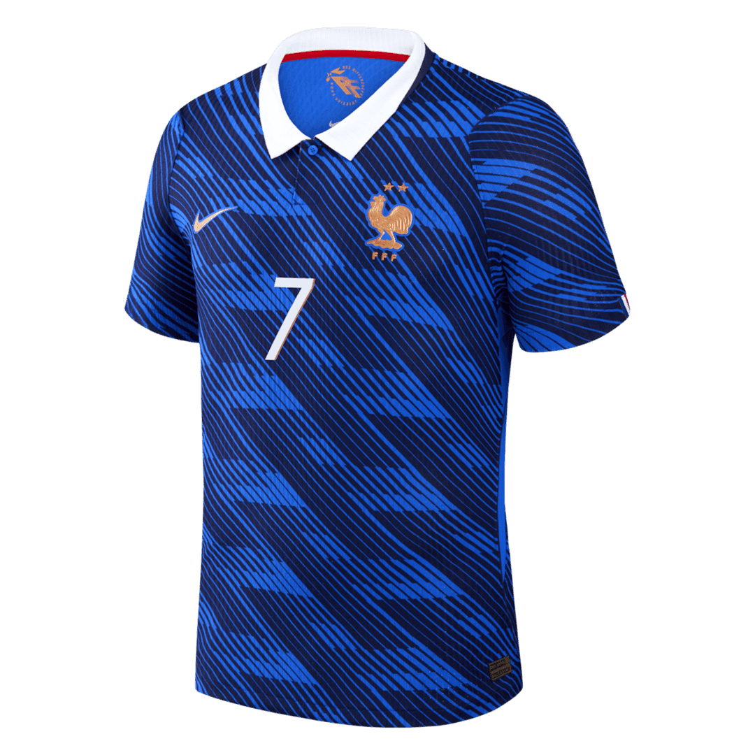 Player Version DEMBELE #7 France Home Soccer Jersey 2026