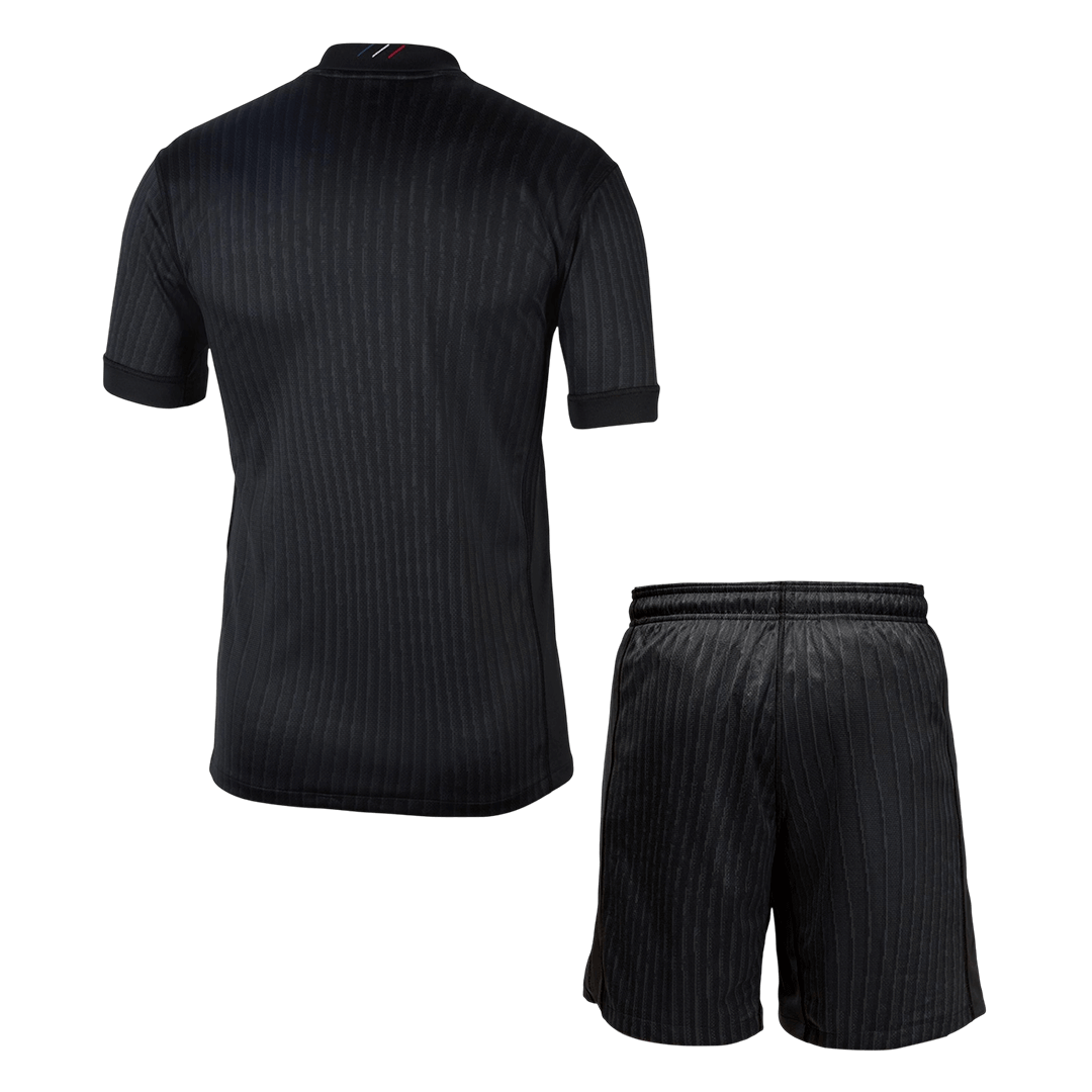 PSG Fourth Away Soccer Jersey Kit(Jersey+Shorts) 2025/26