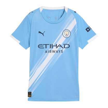 Women's Manchester City Home Soccer Jersey 2025/26 Blue