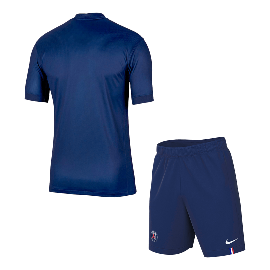 PSG Home Soccer Jersey Kit(Jersey+Shorts) 2025/26 Navy