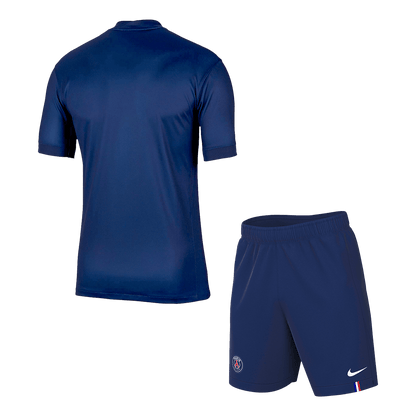 PSG Home Soccer Jersey Kit(Jersey+Shorts) 2025/26 Navy