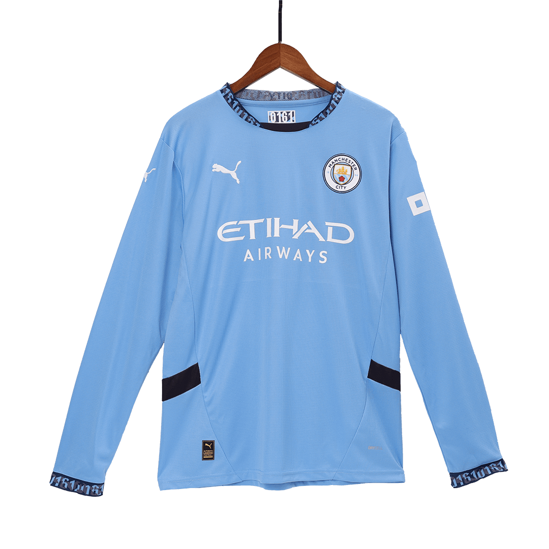 Manchester City Home Long Sleeve football shirt 2024/25