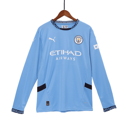 Manchester City Home Long Sleeve football shirt 2024/25