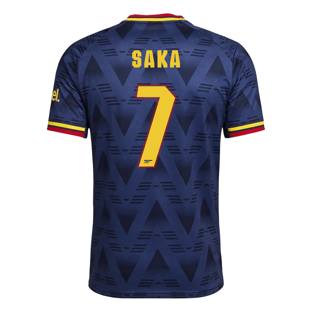 Player Version SAKA #7 Arsenal Away Football Jersey 2026/27 - image 3