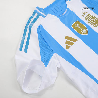 Authentic MESSI #10 Argentina Home Soccer Jersey Copa America 2024