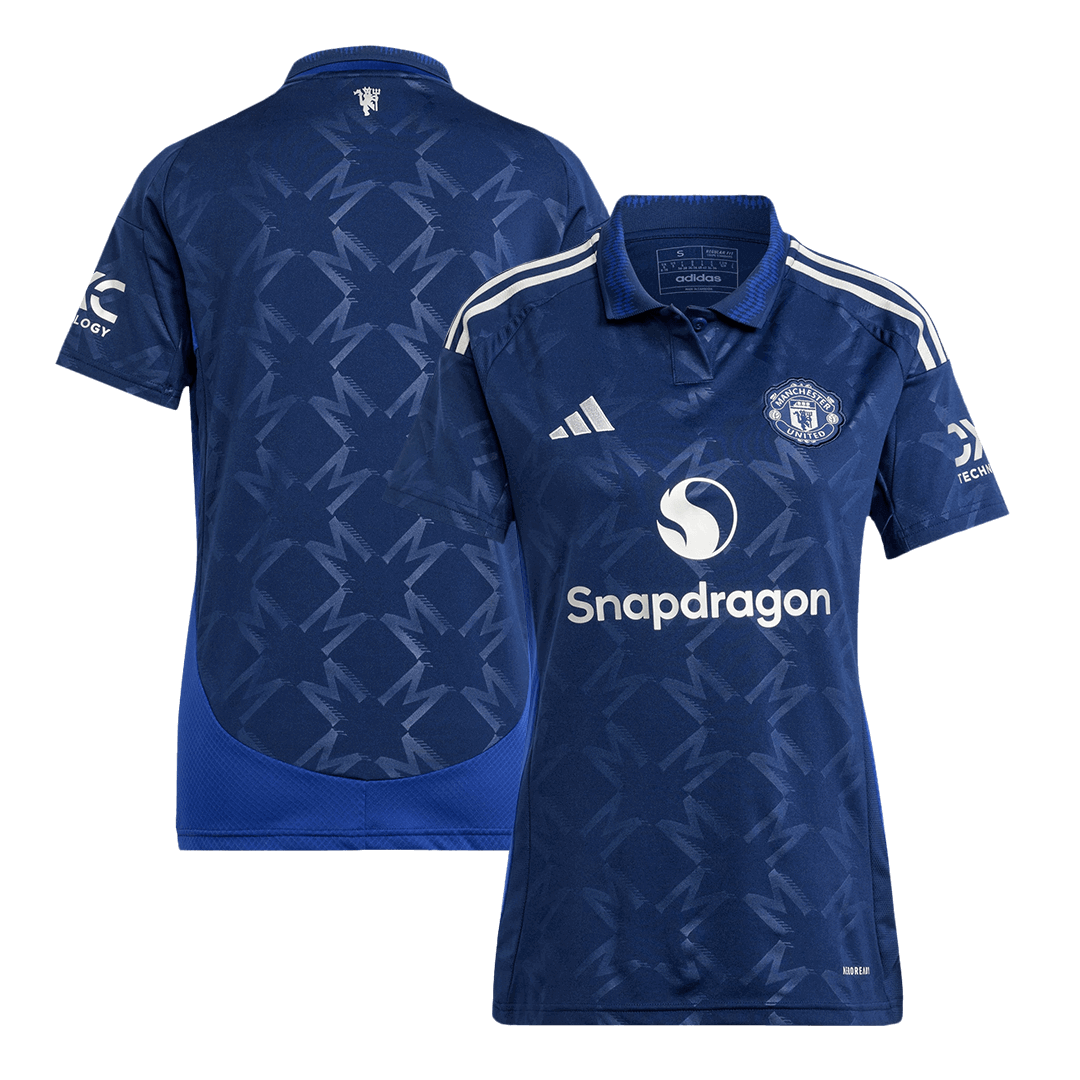 Women's Manchester United Away Soccer Jersey Shirt 2024/25