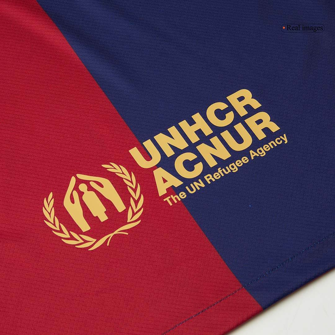 Barcelona X Travis Scott Home Soccer Jersey 2024/25 Red&Blue