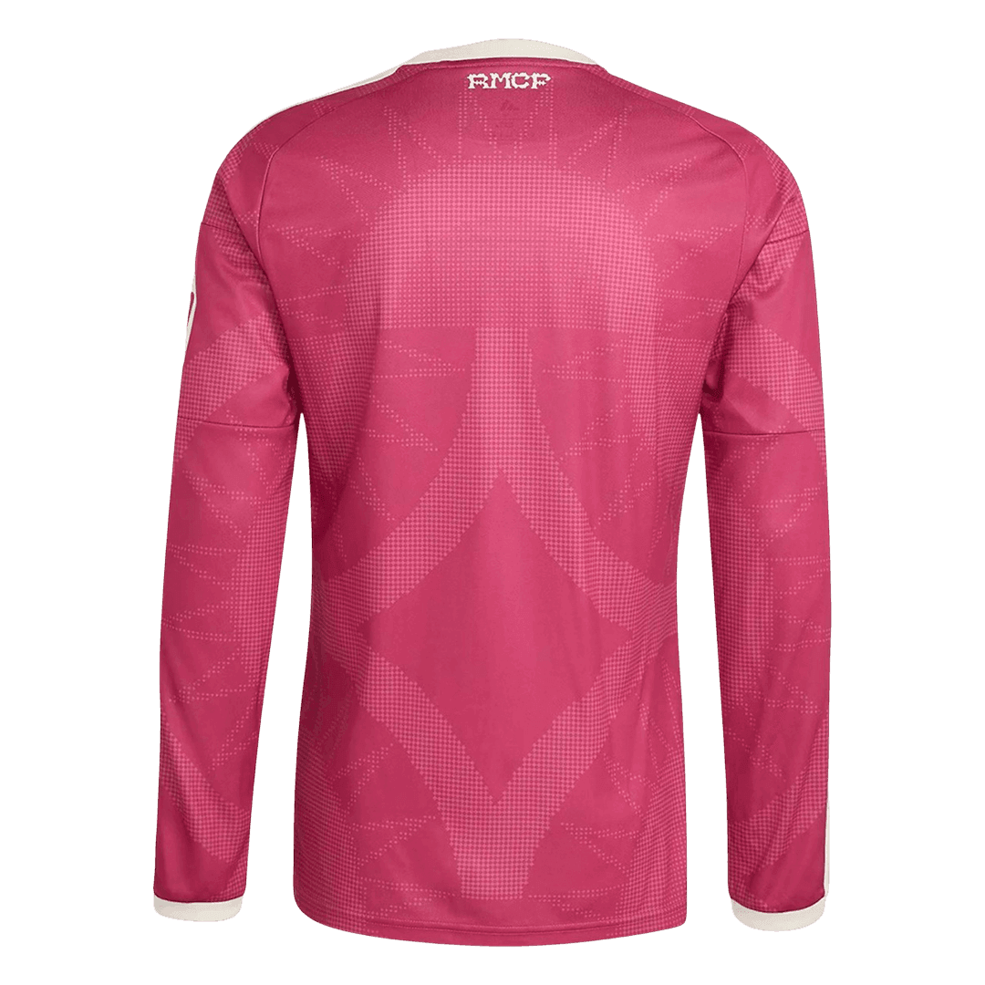 Real Madrid Third Long Sleeve Soccer Jersey 2026/27 Pink