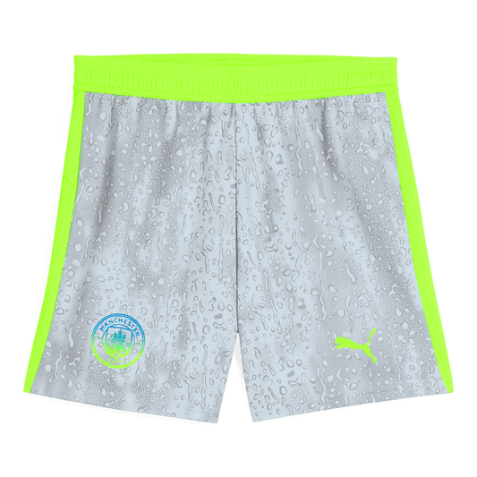 Manchester City Third Away Shorts 25/26 Gray