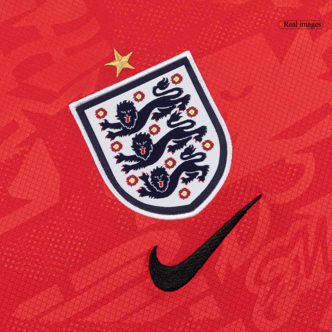 RICE #4 England Away Soccer Jersey World Cup 2026 Red