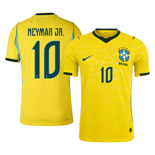 Authentic NEYMAR JR. #10 Brazil Home Soccer Jersey 2026