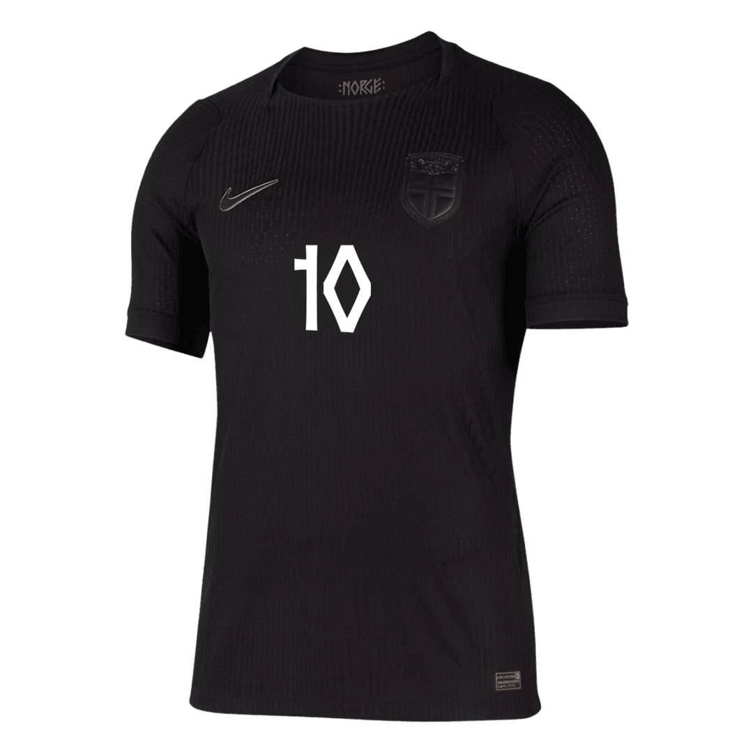 Authentic ØDEGAARD #10 Norway Away Soccer Jersey 2026