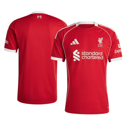 Liverpool Home Soccer Jersey 2025/26 Red