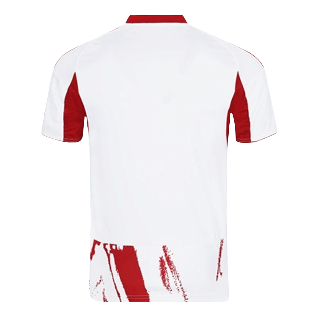 Olympiacos Away Soccer Jersey 2025/26 Red&White