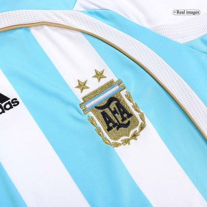 Retro MESSI #19 2006 Argentina Home Soccer Jersey