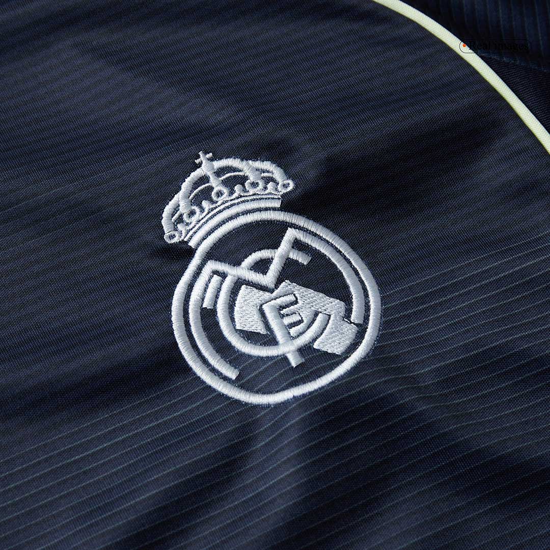 Real Madrid Away Long Sleeve Soccer Jersey 2025/26 Navy