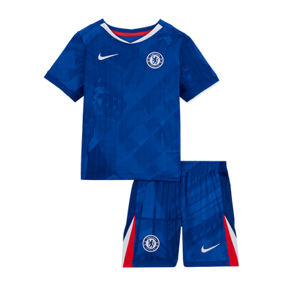 Kid's Chelsea Home Soccer Jersey Kit(Jersey+Shorts) 2025/26 Blue
