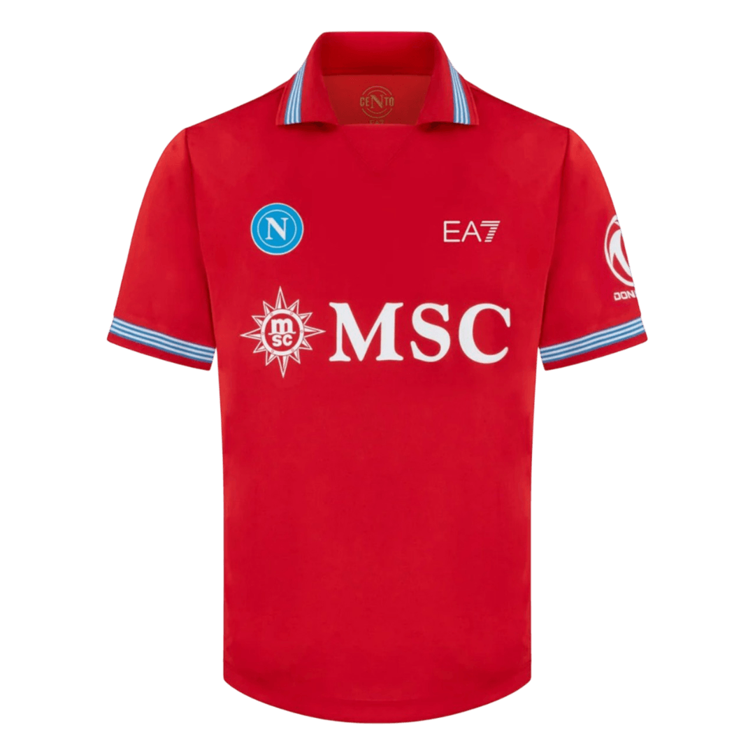 Napoli Third Soccer Jersey 2026/27 Red