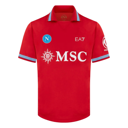 Napoli Third Soccer Jersey 2026/27 Red
