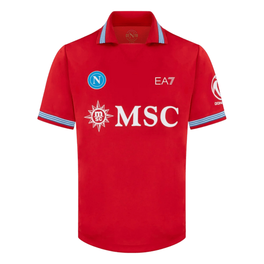 Napoli Third Soccer Jersey 2026/27 Red