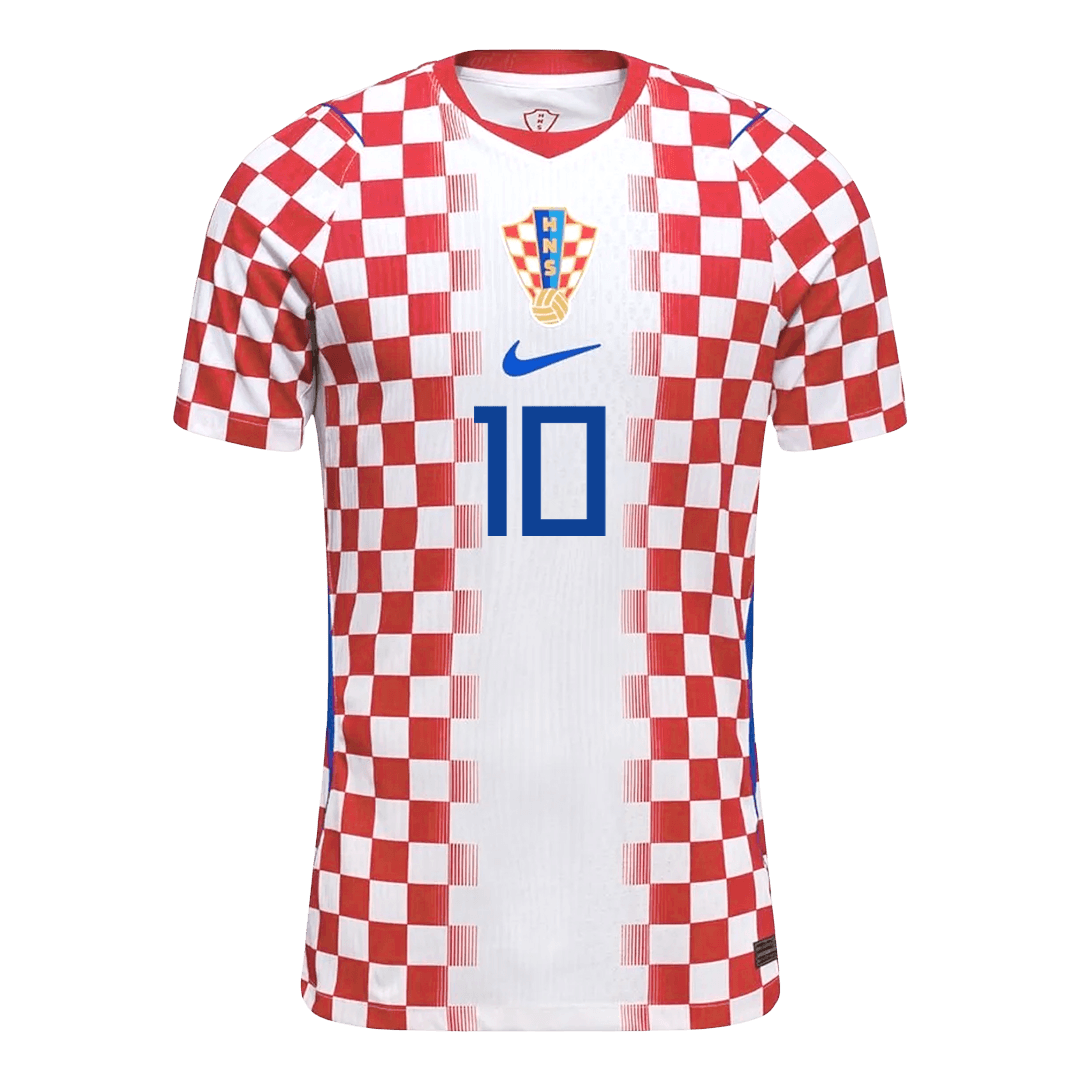 Authentic MODRIĆ #10 Croatia Home Soccer Jersey 2026