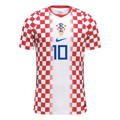 Authentic MODRIĆ #10 Croatia Home Soccer Jersey 2026