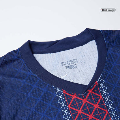 Authentic D.DOUÉ #14 PSG Home Soccer Jersey 2025/26 Navy