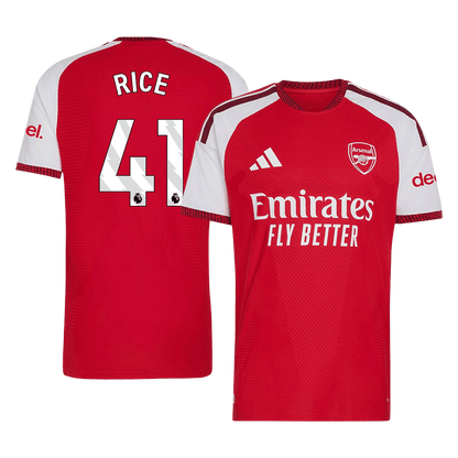Authentic RICE #41 Arsenal Home Soccer Jersey 2026/27