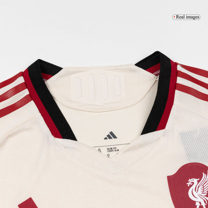 Authentic Liverpool Away Soccer Jersey 25/26 White