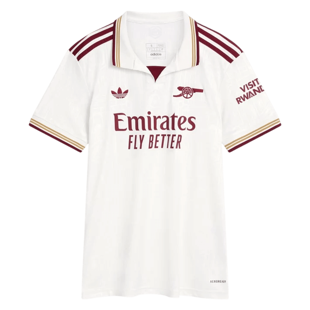 Women's Arsenal Third Soccer Jersey 25/26 White
