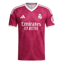 Men Fan 26/27 Real Mardid Third Soccer Jersey Short Sleeve Red