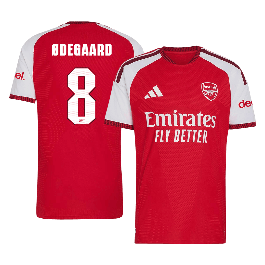 Authentic ØDEGAARD #8 Arsenal Home Soccer Jersey 2026/27